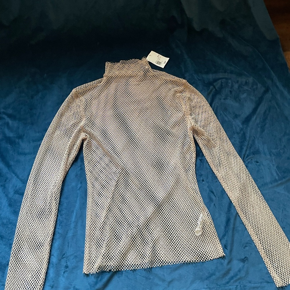 Zara Gray Ribbed Fitted Bodysuit